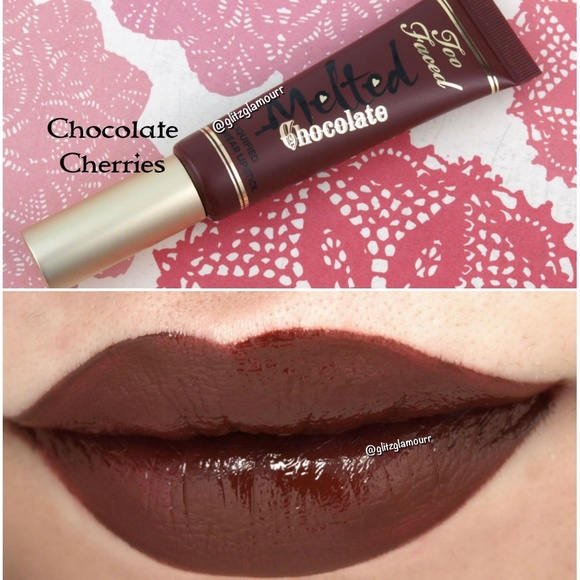 🍫Too Faced Melted Chocolate Liquified Long Wear Lipstick🍫 - Picture 2 of 3